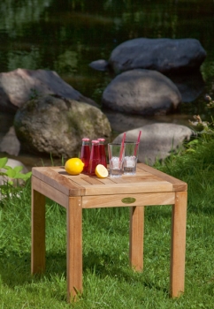 Squareside Beistelltisch Teak