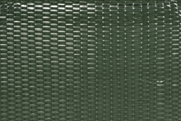 Gartenstrandkorb Classic 2-SitzerLiegemodell, PVC-Kunststoffgeflecht grün Stoff-Dessin: 188